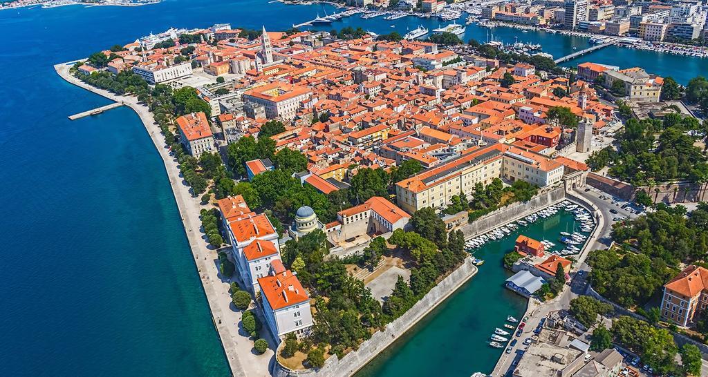 Francesca Luxury Apartment Zadar Bagian luar foto