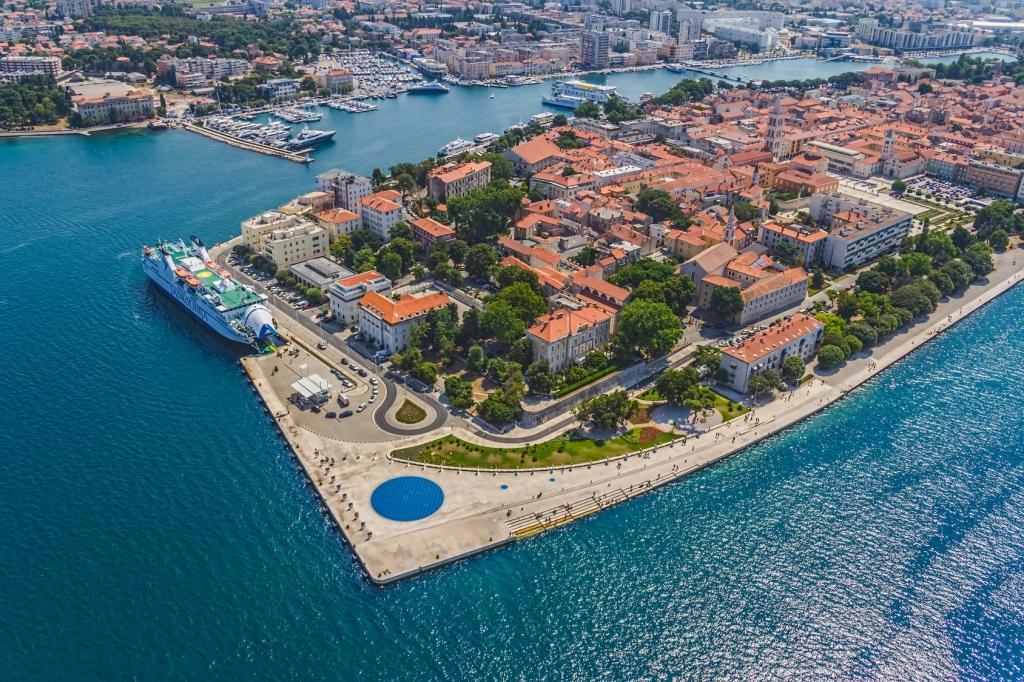Francesca Luxury Apartment Zadar Bagian luar foto